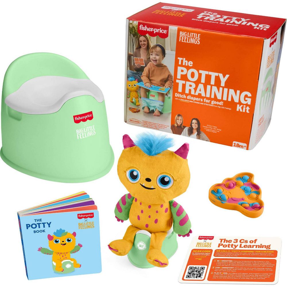 Fisher-Price Big Little Feelings Potty Training Kit: Set of Toys & Tips for
