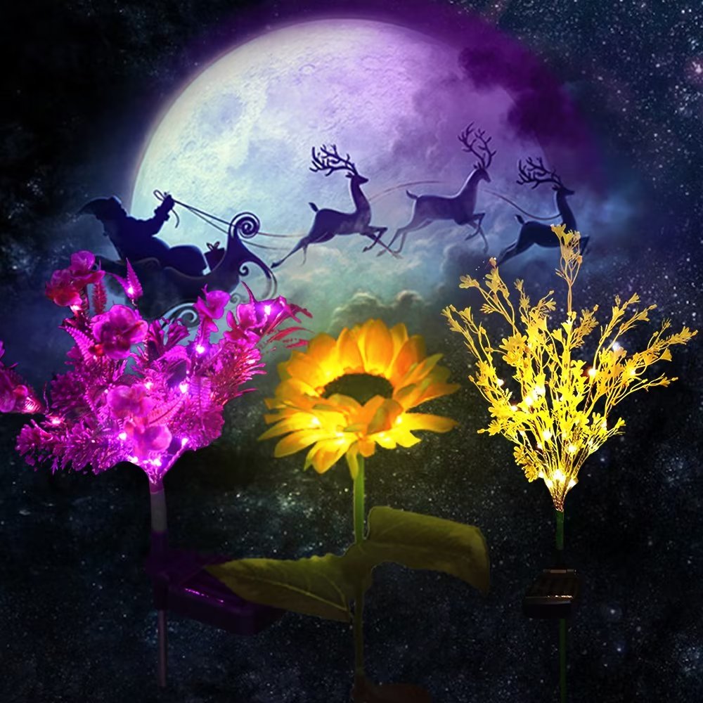 2-Pack Garden Solar Lights