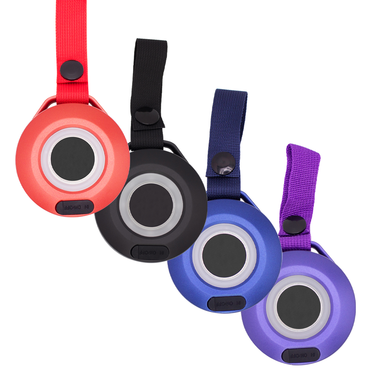 Zummy Compact Bluetooth Sport Speaker With LED Lamp Water Resistant