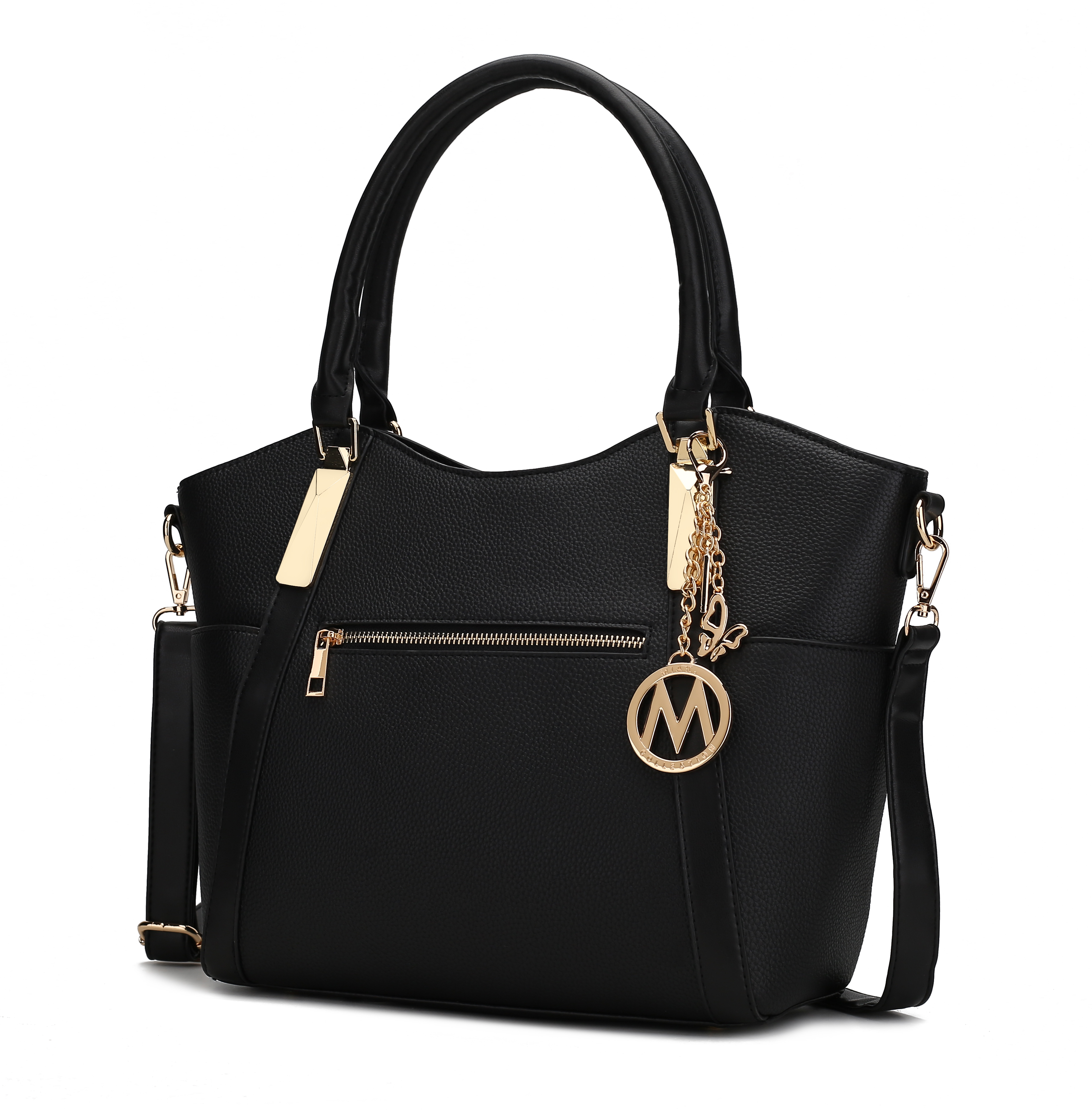 MKF Collection Janise Solid Handbags Tote by Mia K