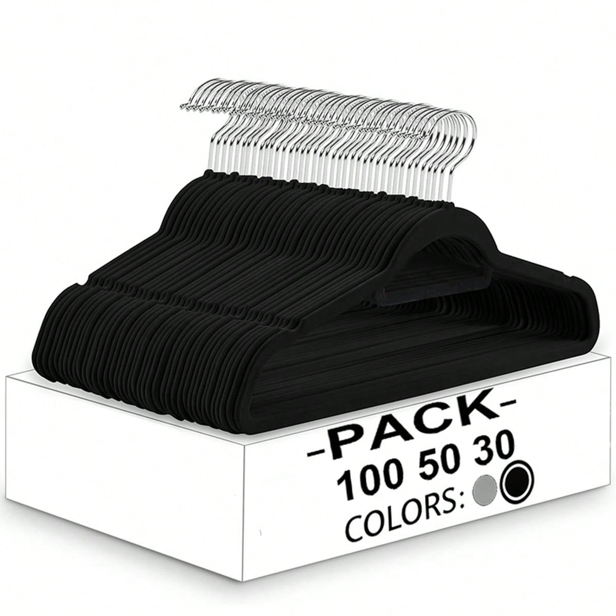 Velvet Non-Slip Space Saving Suit Clothes Hangers for Closet Organization