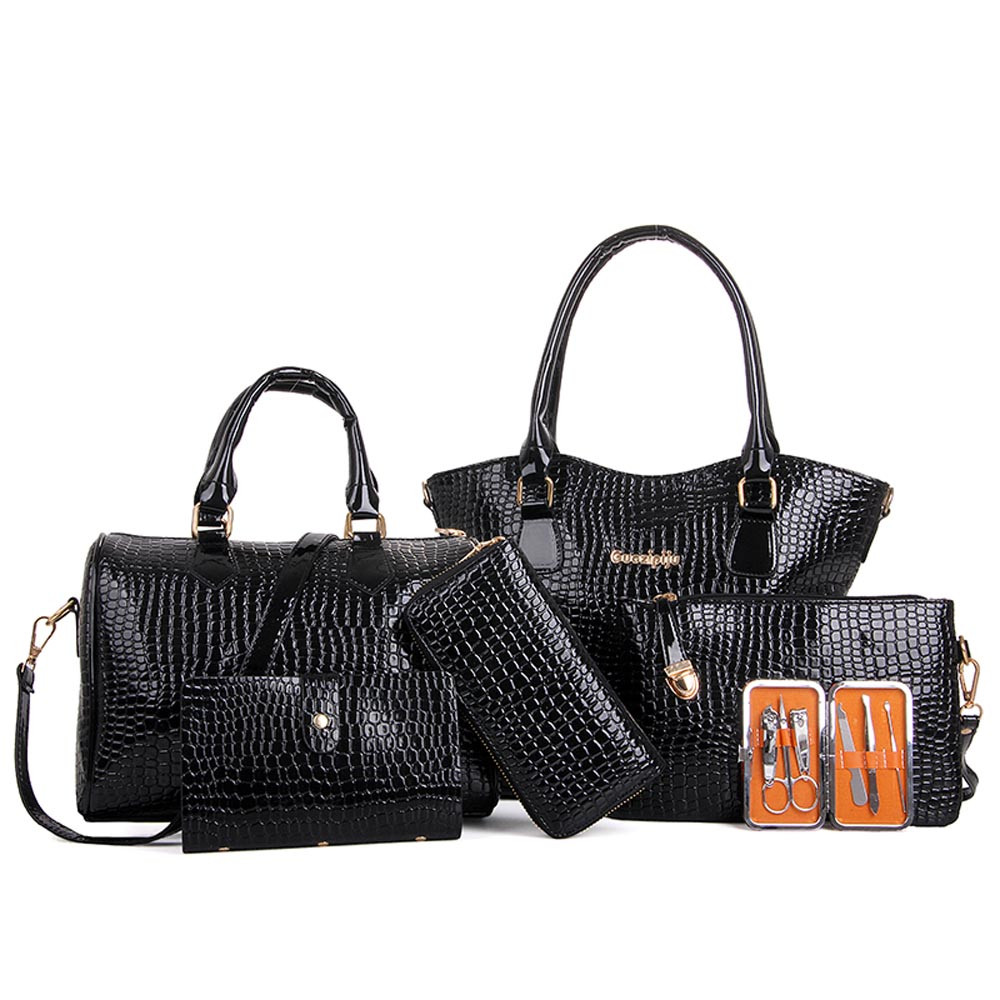 6 Piece Women Handbag Shoulder Bags 6 Piece Women Handbag Shoulder Bags