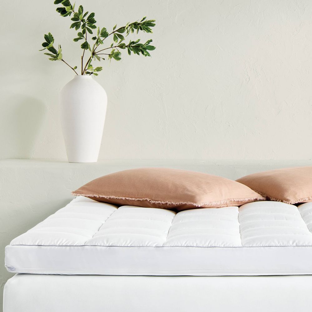 Premium Cooling 4" Dual Layer Memory Foam Mattress Topper - Casaluna