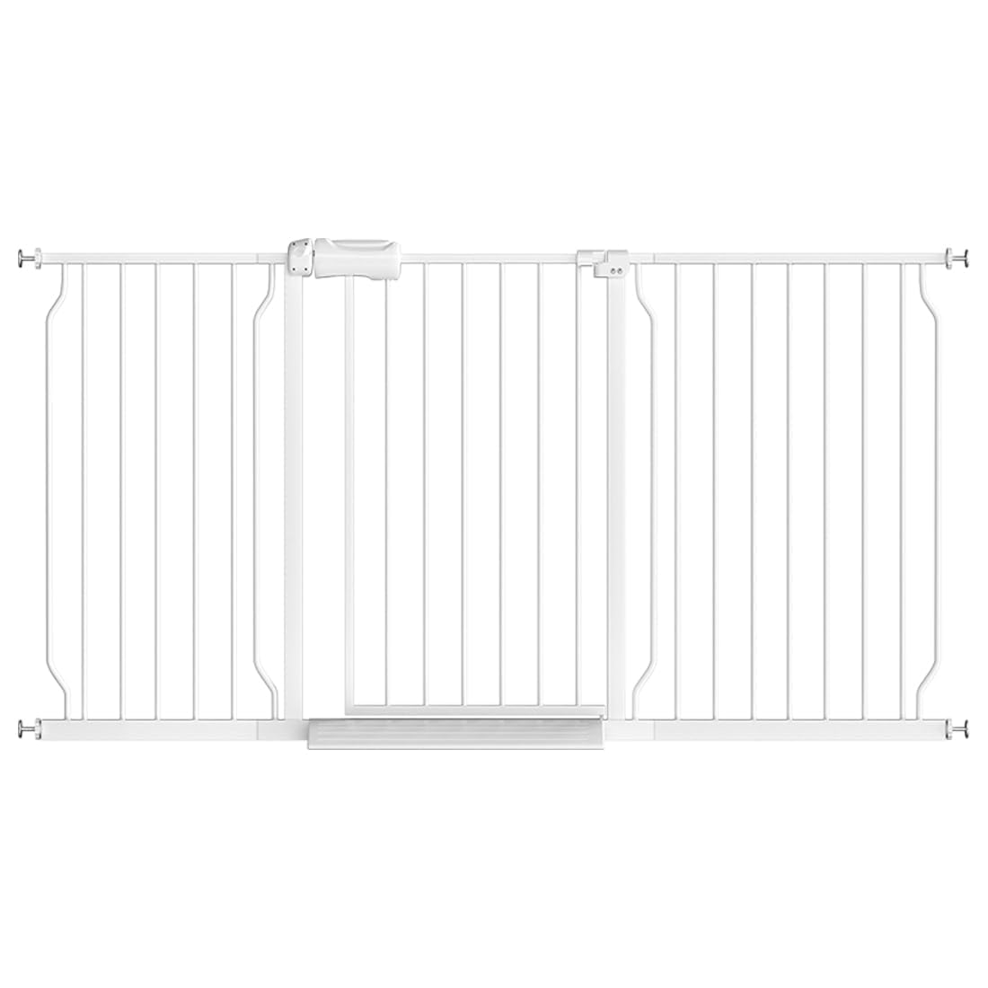 Fairy Baby Extra Wide Baby Gate for Dogs Pressure Monuted W046WHITE - White