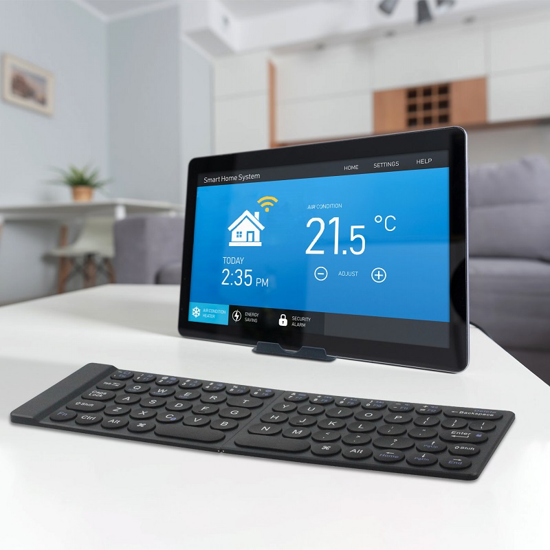 Foldable Bluetooth Keyboard Bundle