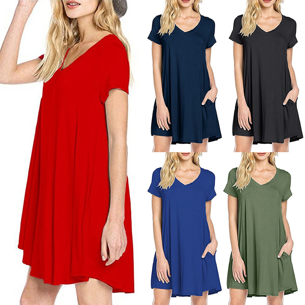 Loose T-shirt Dress Loose T-shirt Dress