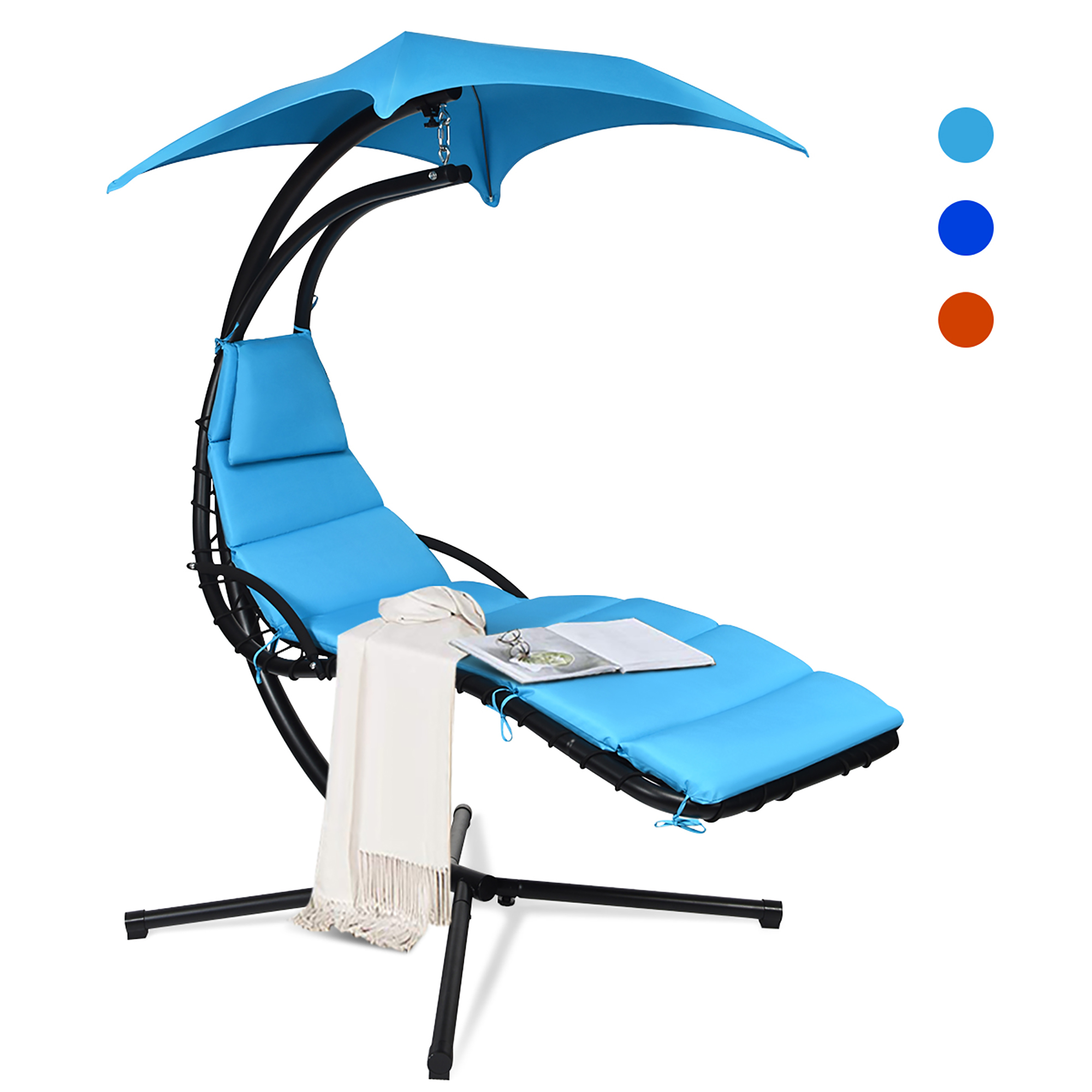 Hanging Swing Chair Hammock Chair w/ Pillow