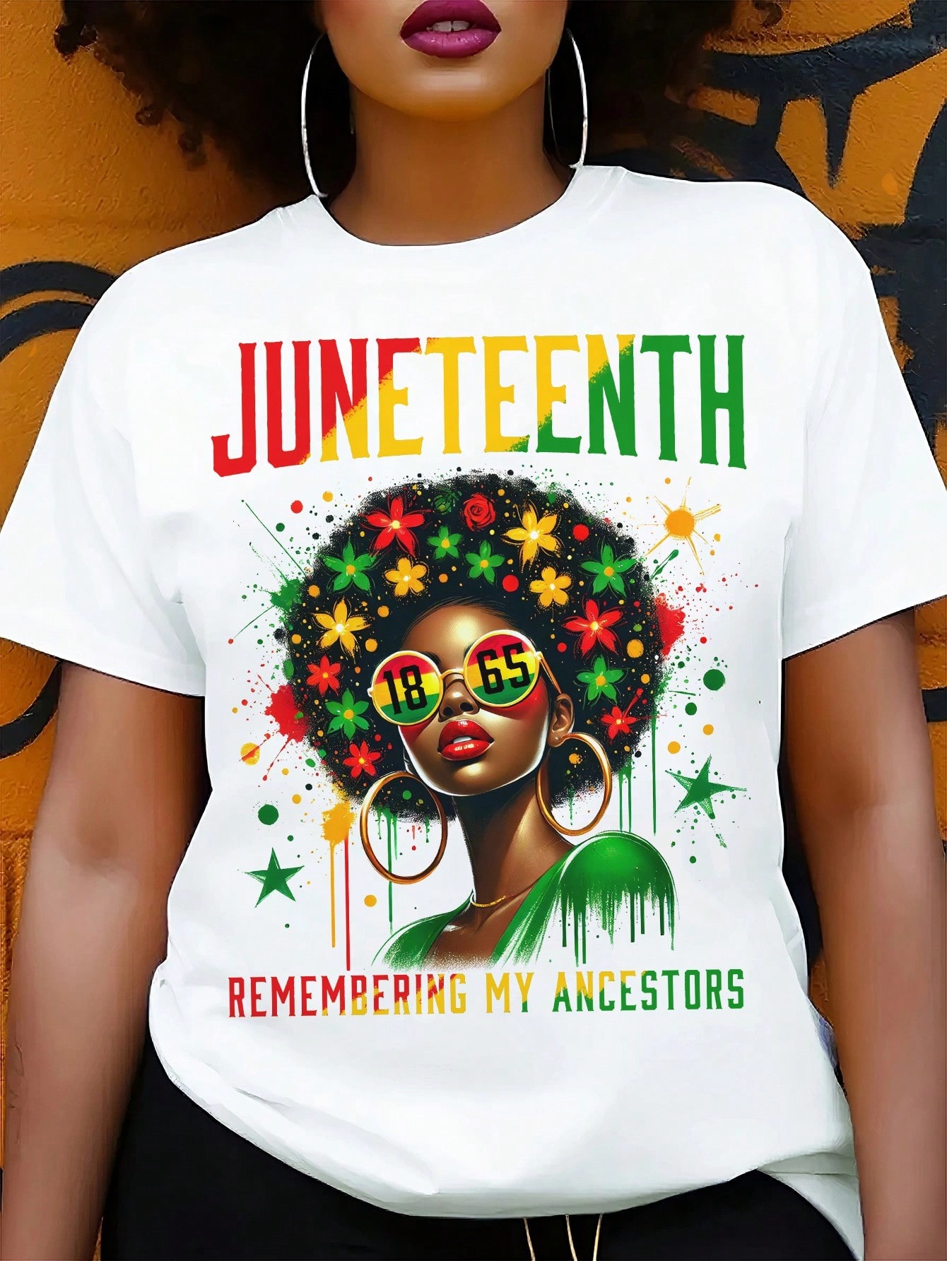 Juneteenth 1865 Freedom Black History Tee