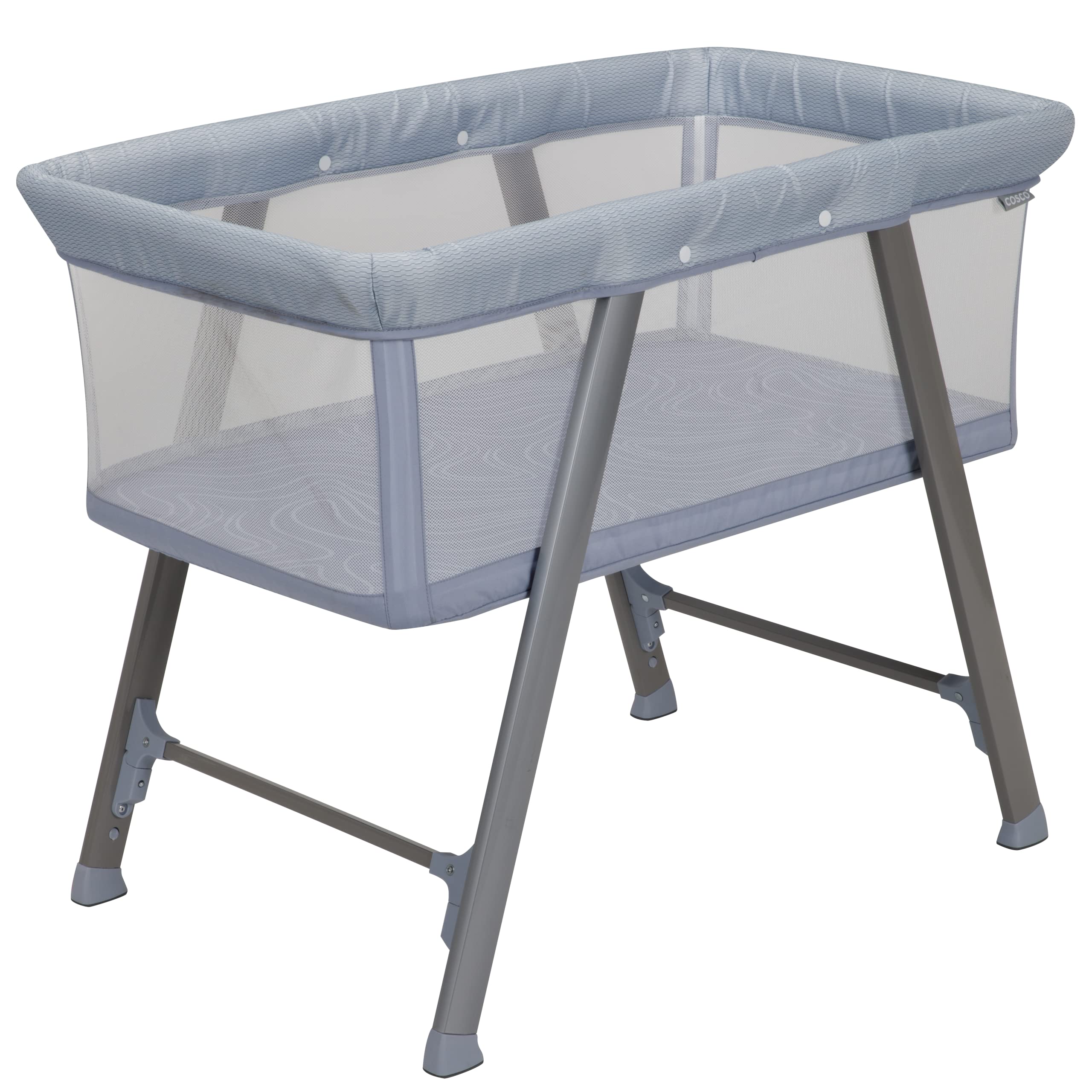 Cosco SleepAway Bassinet Breathable mesh Sides Provide Increased air Flow