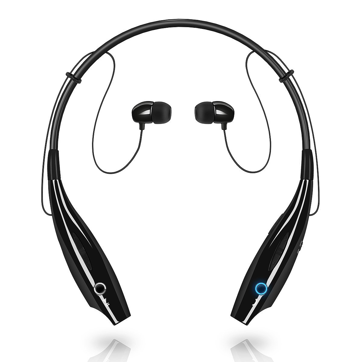 Bluetooth Neckband Wireless Headphones Mic Headset Stereo Earbuds Earphone