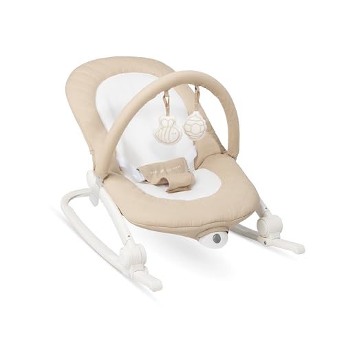 Baby Delight Aura | Deluxe Portable Rocker & Seat for Infants | BD06560 - Oat