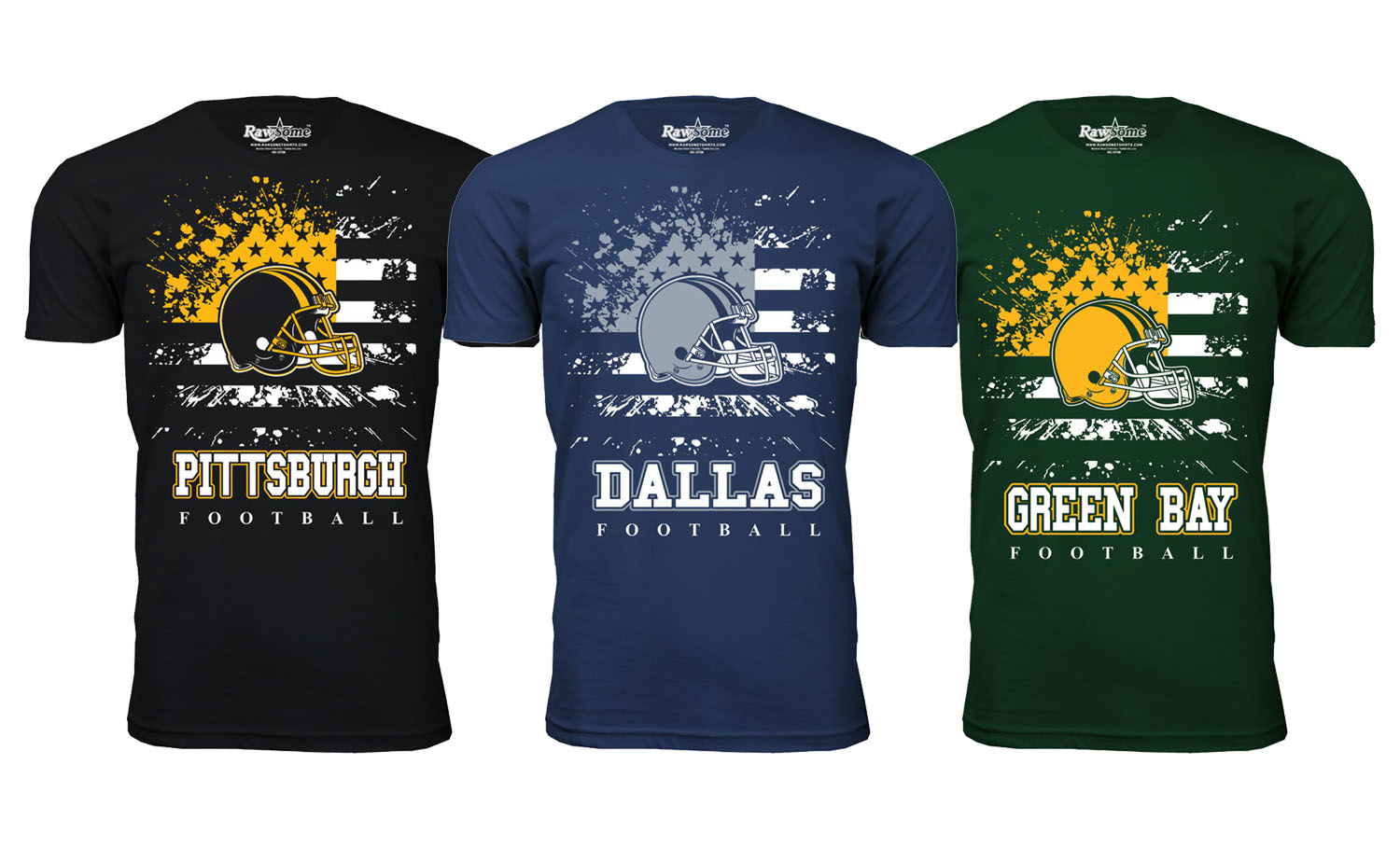 Men Star Spangled Football T-Shirt