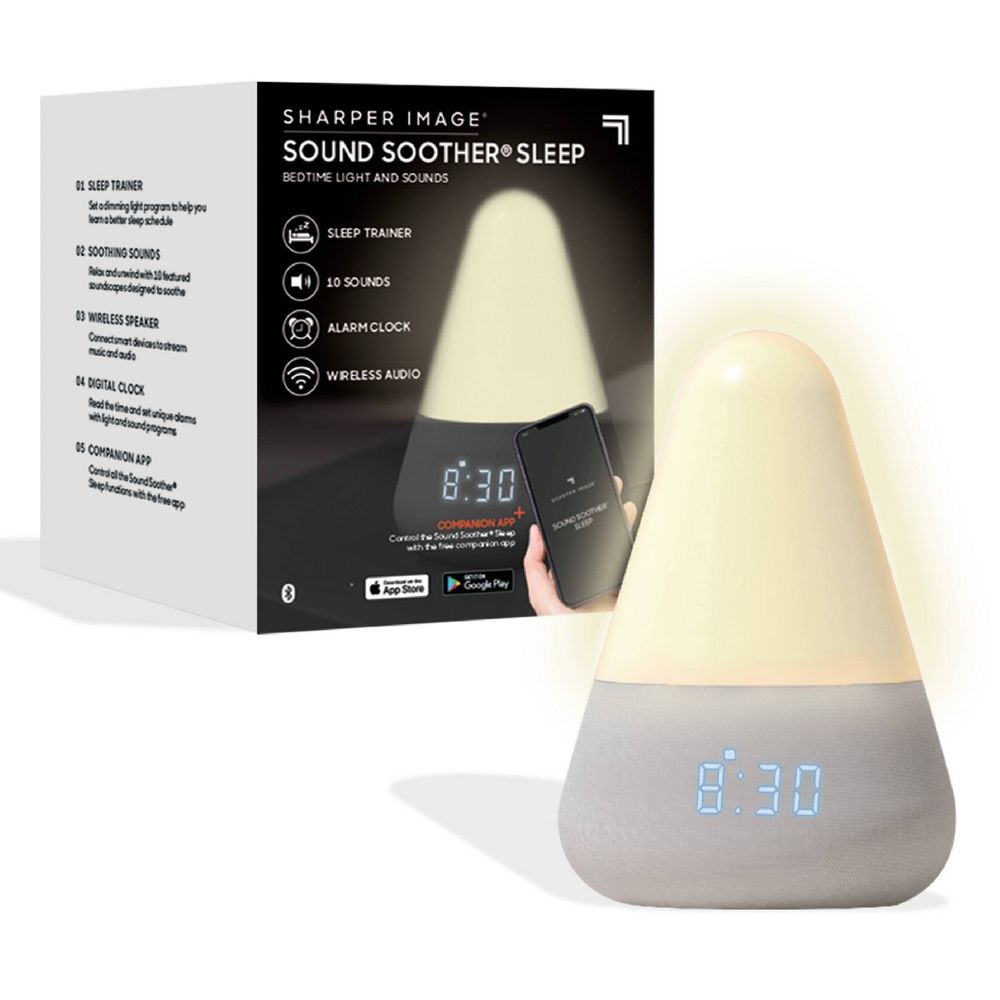 Sharper Image Sleep Soother Bedtime Therapy Light Electric S - Open Box