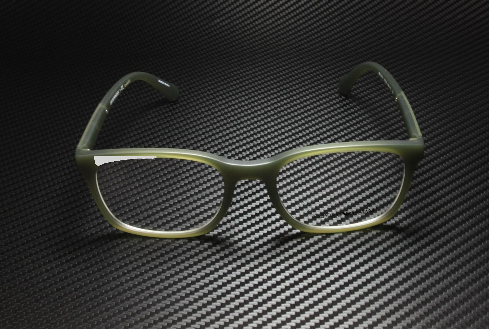EMPORIO ARMANI EA3141 5725 Matte Opal Green Demo Lens 53 mm Mens Eyeglasses