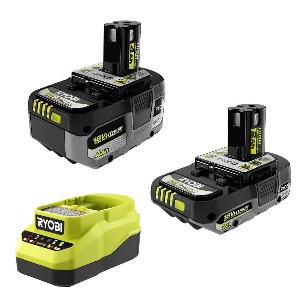 RYOBI ONE+ 18V High Performance Starter Kit with 2.0Ah & 4.0Ah Battery