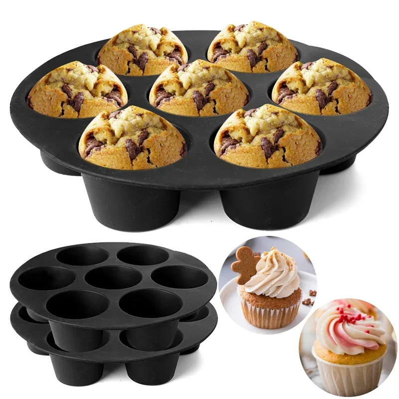 Silicone Air Fryer Round Muffin Cake Cup Mold