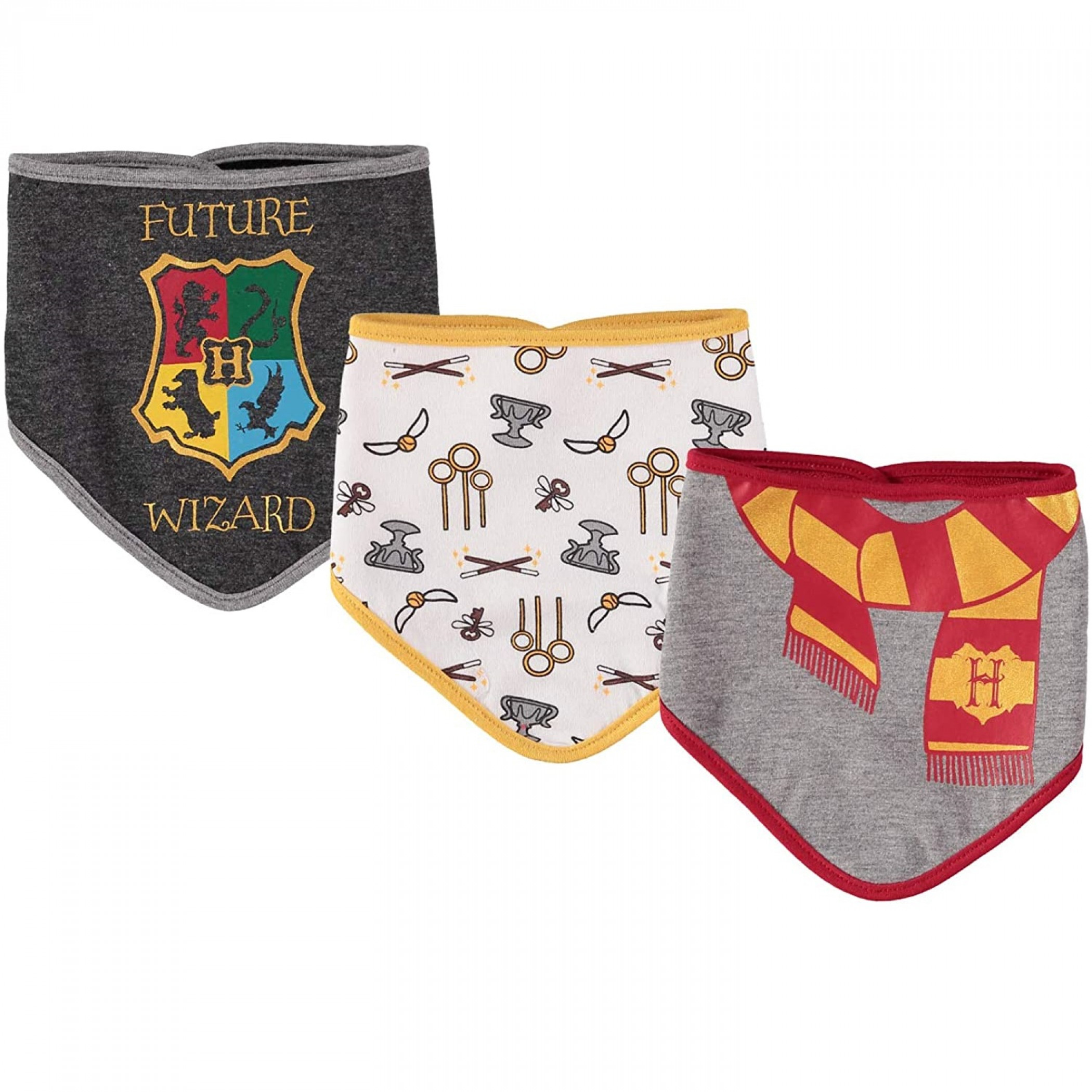 Harry Potter Bandana Bib 3 Pack