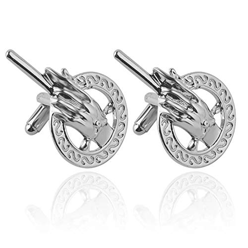 Hand of The King Cufflinks, Game of Thrones Cuff Links, Gold, Bronze, Silver