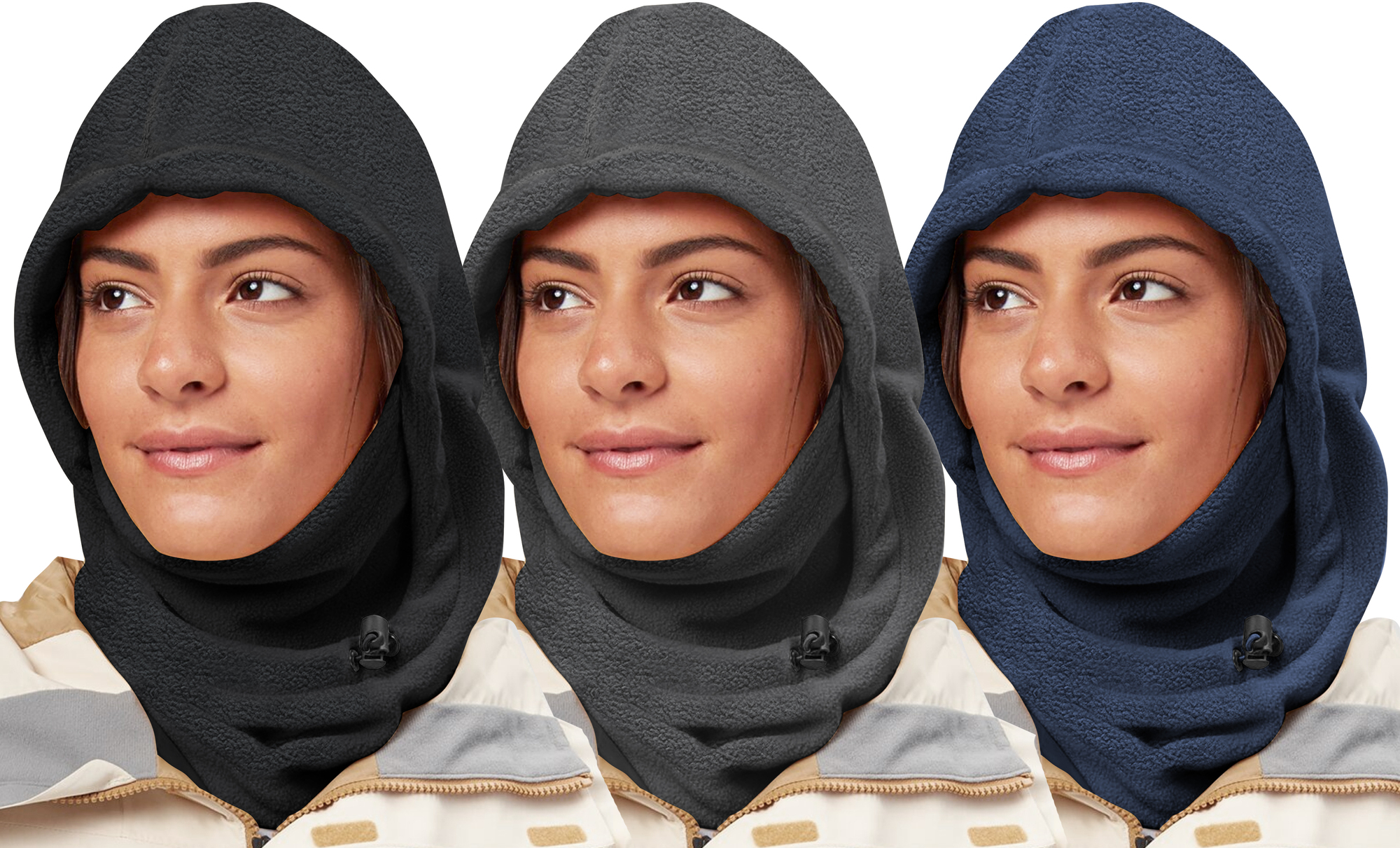 Unisex Cold Weather Fleece Balaclava - 3 Colors