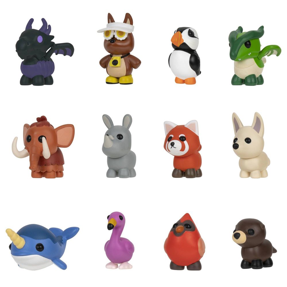 12-Pack Adopt Me Pets Mini Figure Set