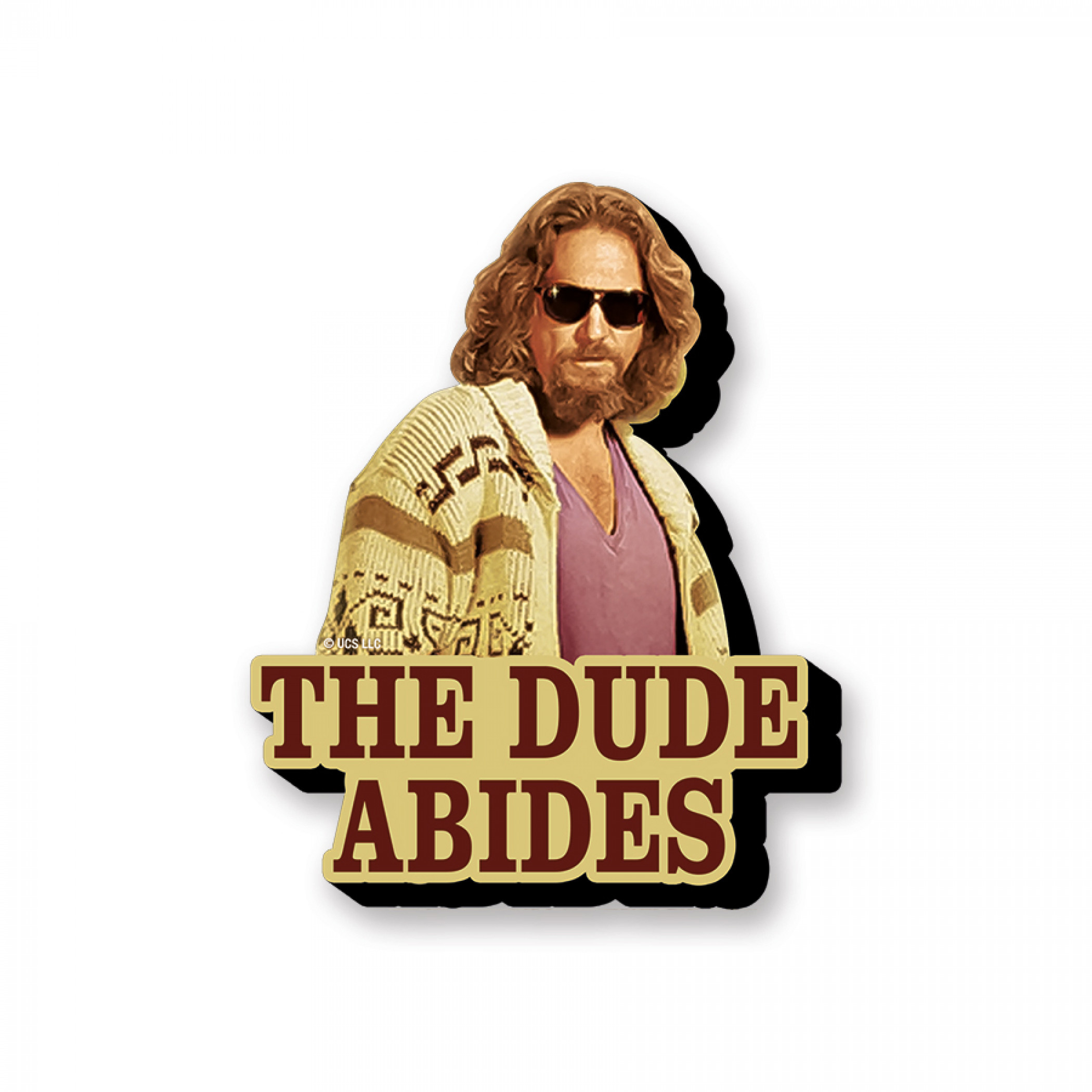 The Big Lebowski The Dude Abides Magnet