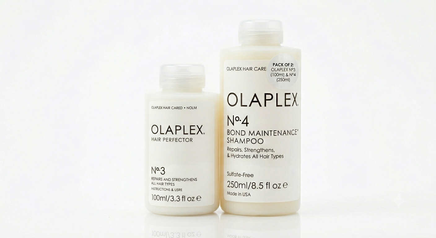 Olaplex No.3 Hair Perfector 100ml + No.4 Shampoo 250ml (Pack of 2)