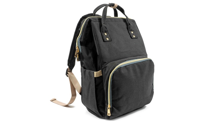 Multifunction Diaper Bag Water-Resistant Backpack