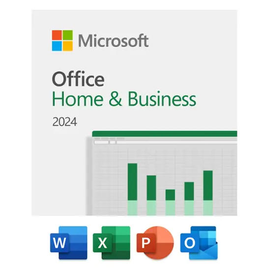 Microsoft Office Home & Business 2024 1 Device Windows Mac OS - Digital Delivery