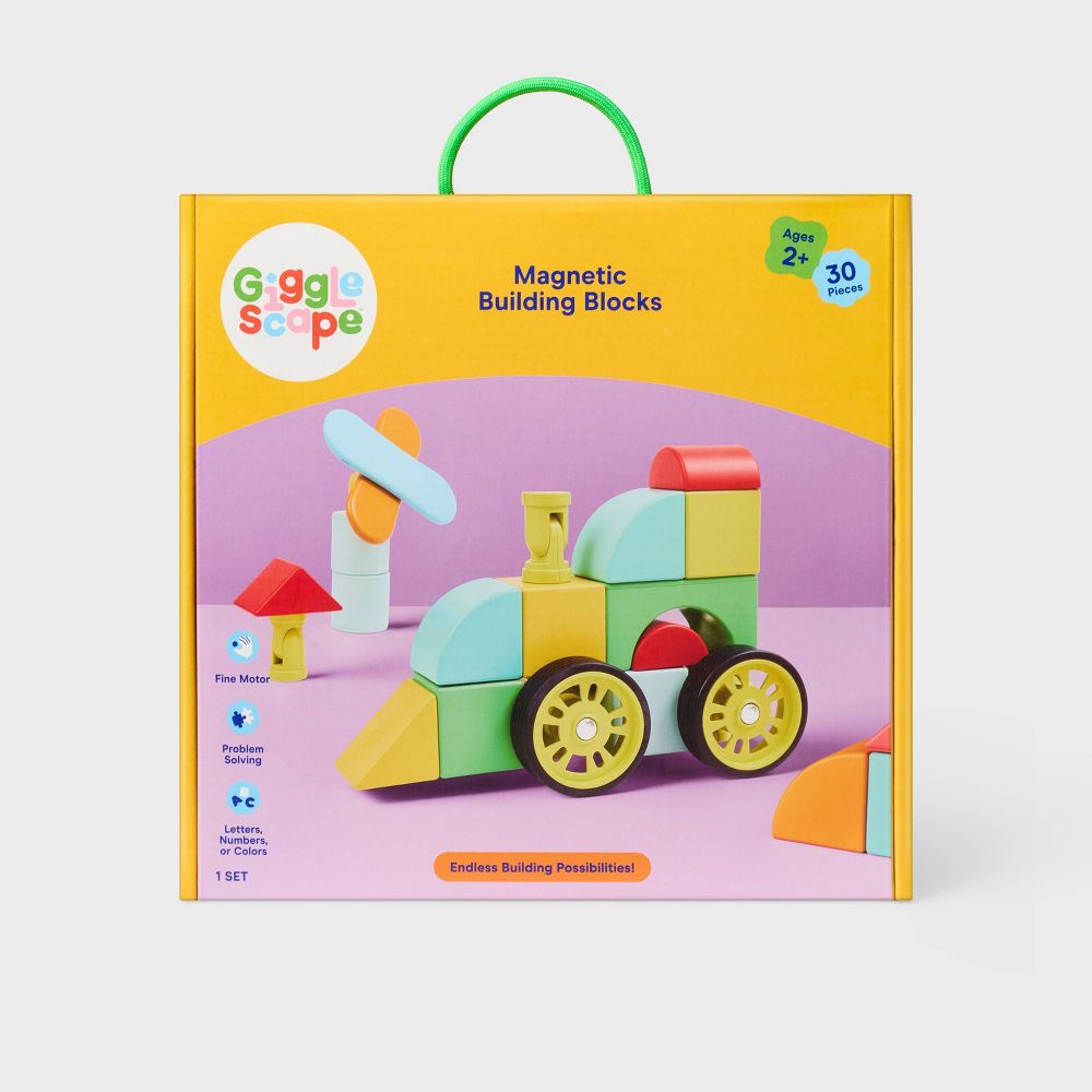 Mag Building Blocks Set - 30pc - Gigglescape