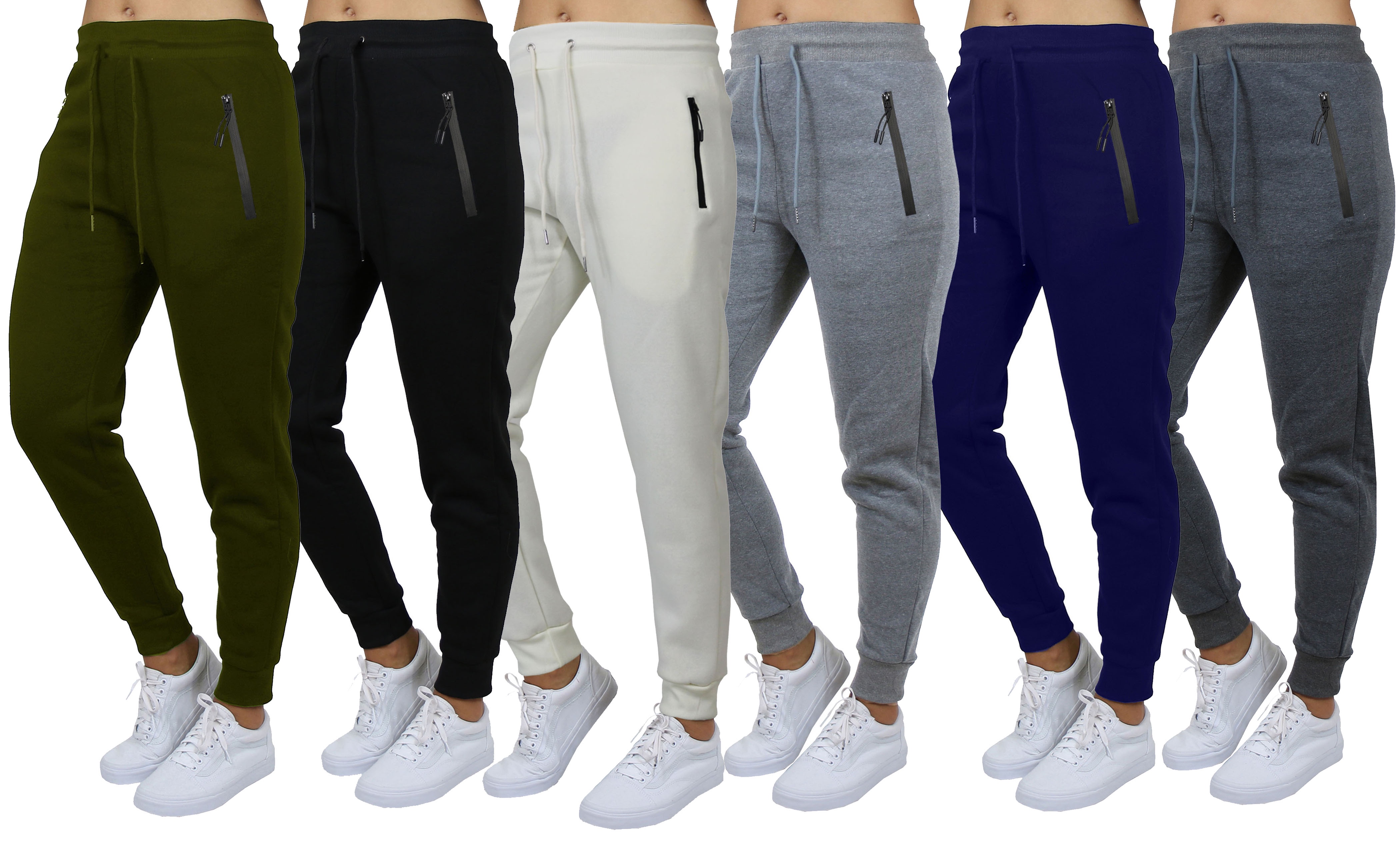 3-Pack Women's Jogger Sweatpants Small-3X