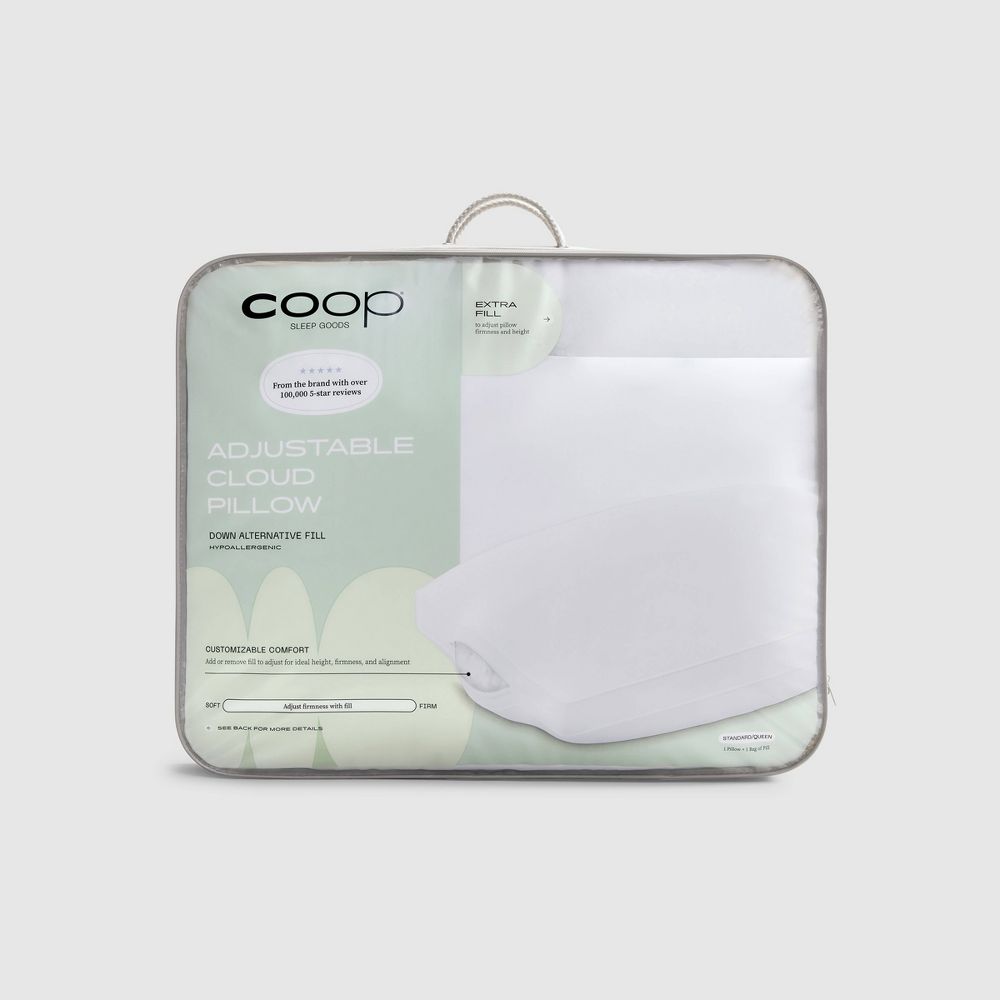 Coop Home Goods Medium The Adjustable Cloud Pillow - Open Box