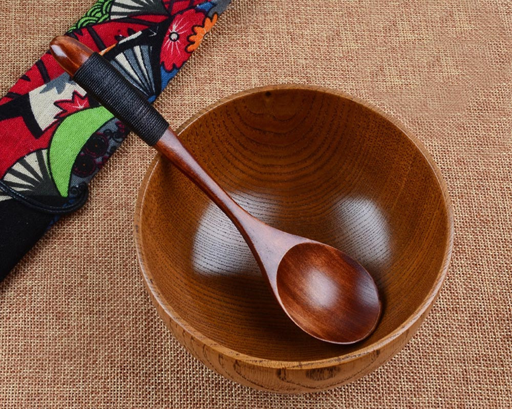 Wooden Spoon Bamboo Kitchen Cooking Utensil Tool Soup Teaspoon Caterin Wooden Spoon Bamboo Kitchen Cooking Utensil Tool Soup Teaspoon Caterin