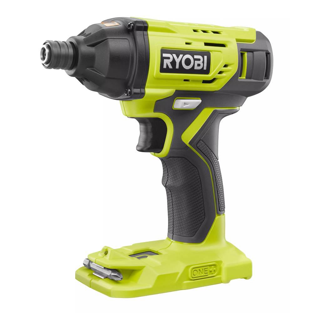 RYOBI 18V Cordless 1/4 in. Impact Driver Kit with (2) 1.5 Ah Batteries and