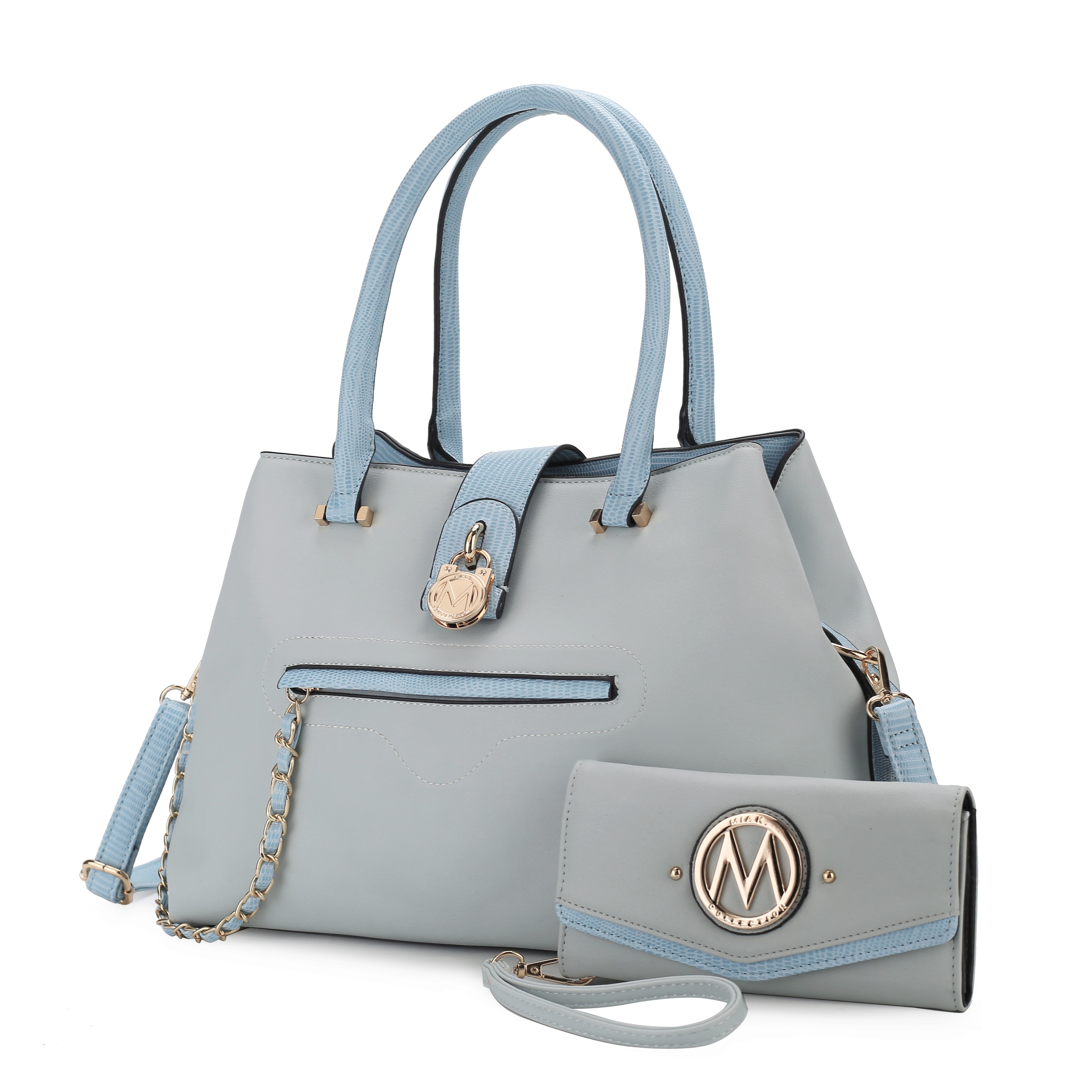 MKF Collection Edith Vegan Leather Women’s Tote Bag with wallet by Mia K