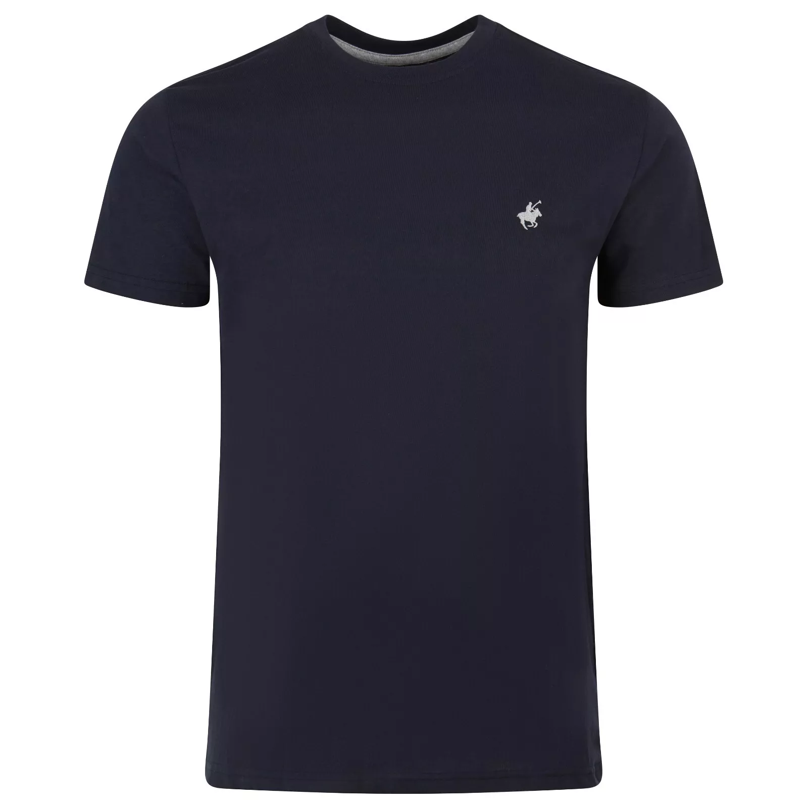 MENS PACIFIC POLO CLUB TSHIRT PREMIUM HEAVY SHORT SLEEVE - SIZE: MEN M - NAVY