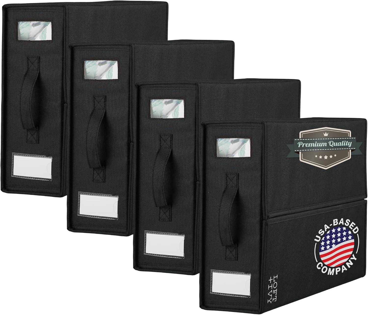 SheetStash Black Pack of Four