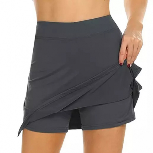 Women’s Active Stretch Running Sports Tennis Skirt