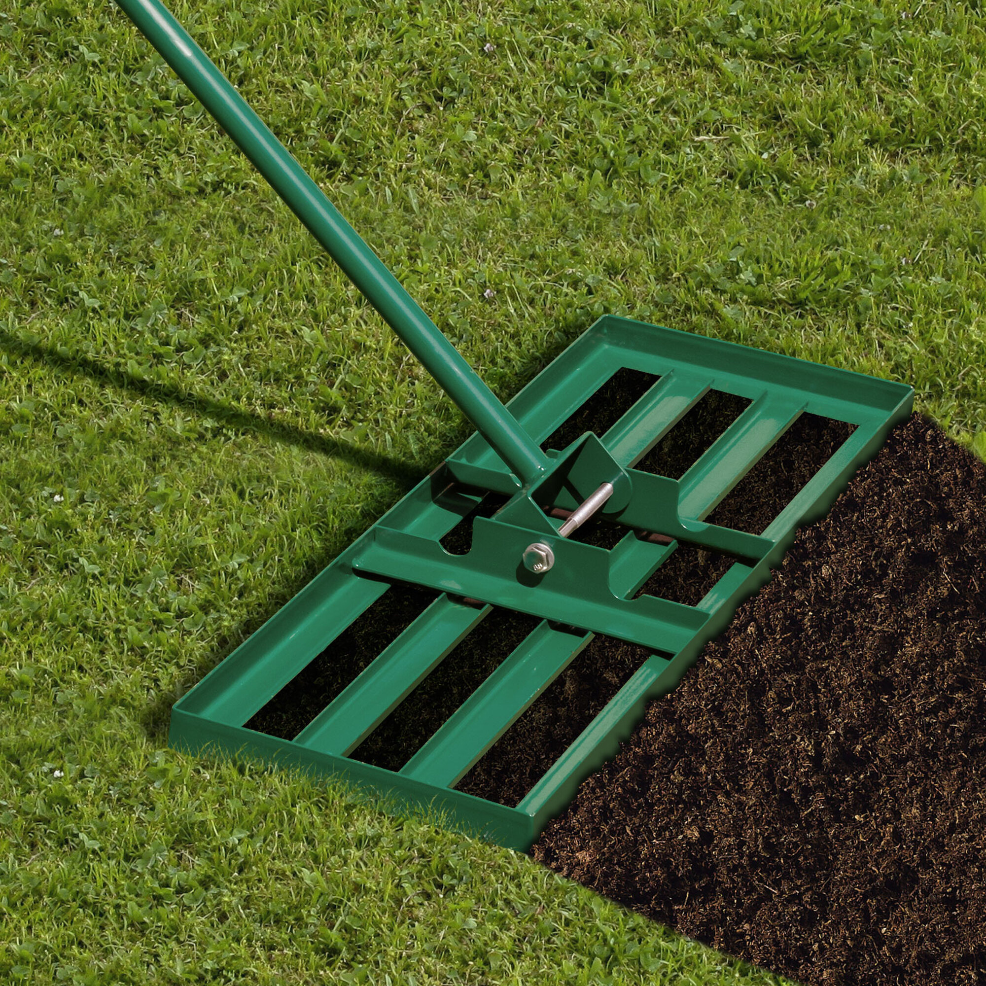 Lawn Leveling Rake 30" x 10" Heavy Duty Level Lawn Tool
