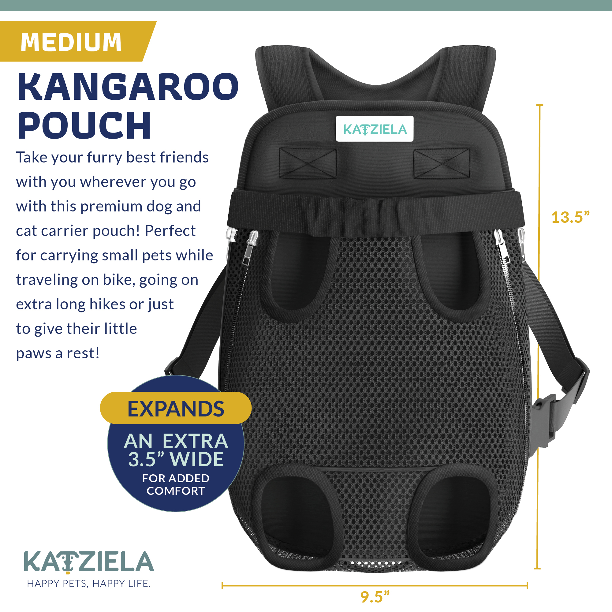 Pet Carrier Kangaroo Pouch