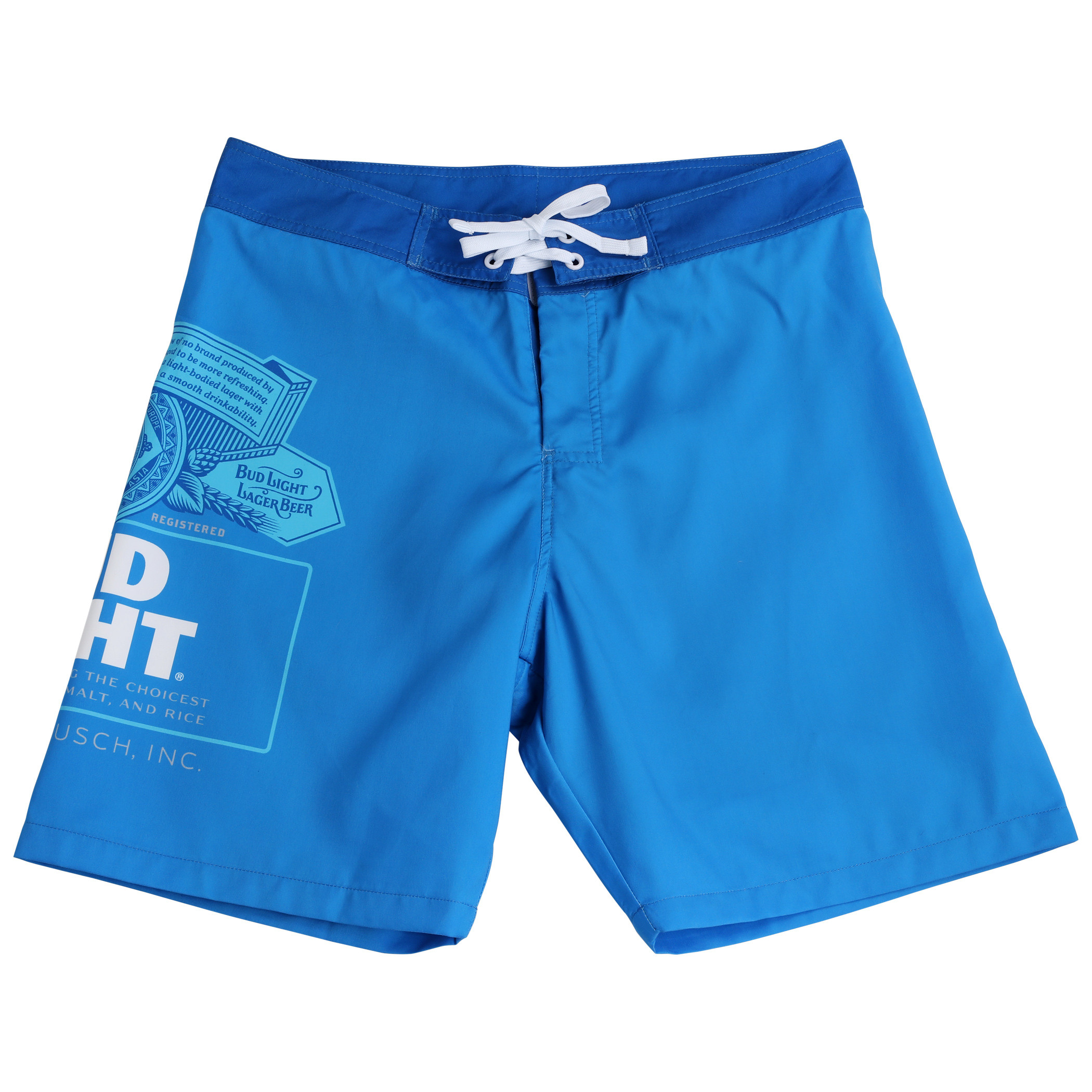Bud Light Label Board Shorts