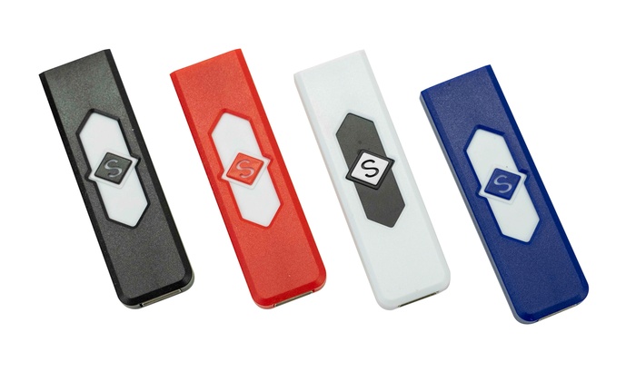 USB Rechargeable Sensor Touch Flameless Lighter- Random Color