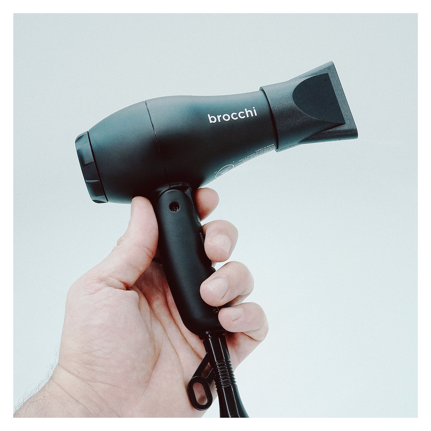 Brocchi Travel-Sized Dual Voltage Hair Dryer