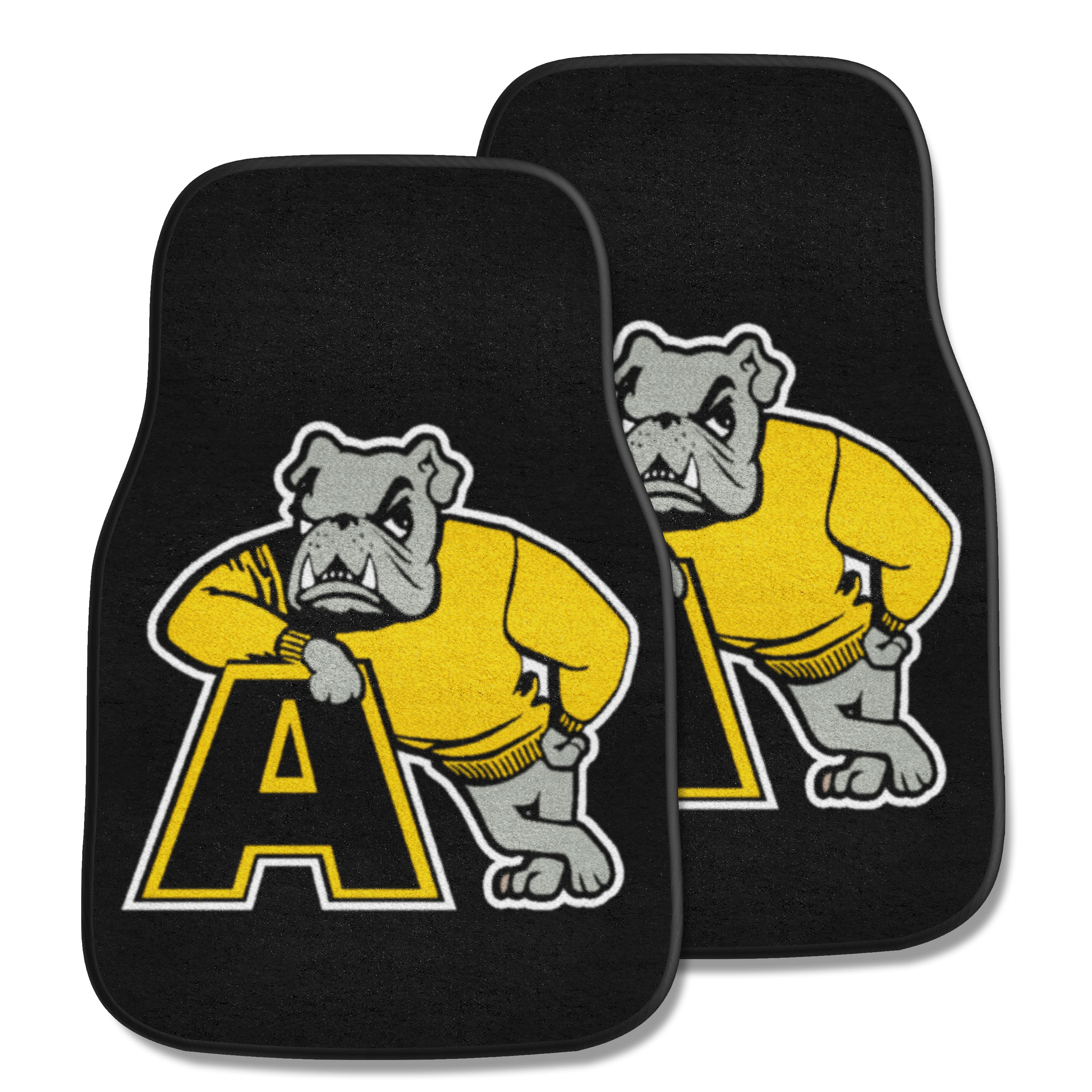 NCAA-Front Carpet Car Mat Set - 2 Pieces
