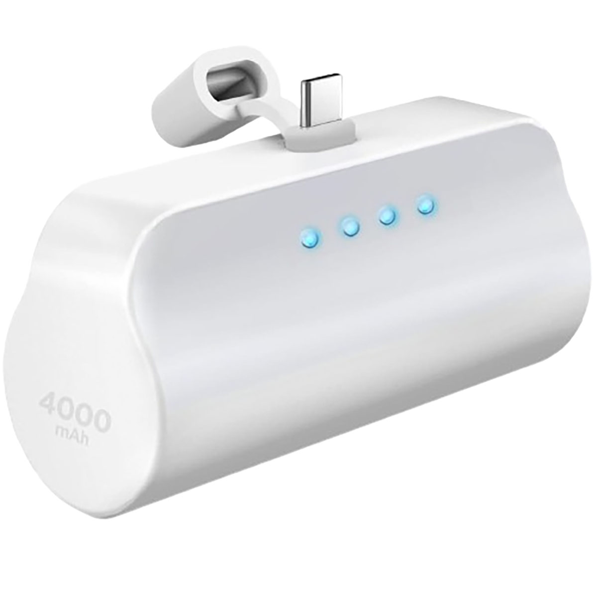Mini USB-C Portable Power Bank, 4000mAh
