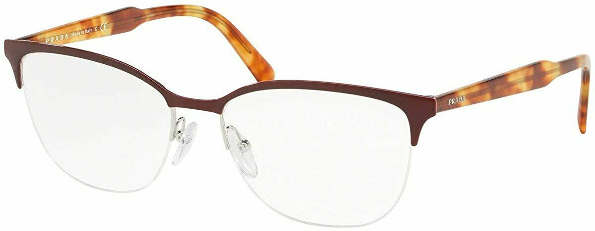 Prada Eyeglasses 2631O1 TOP BORDEAUX/SILVER