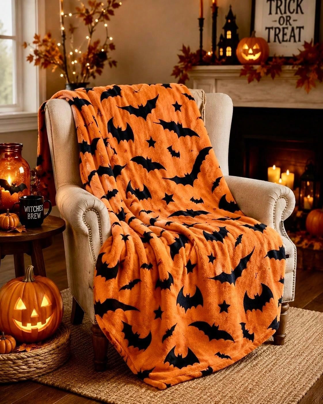 Halloween Throw Sofa Ideal Gift for Kids Adults