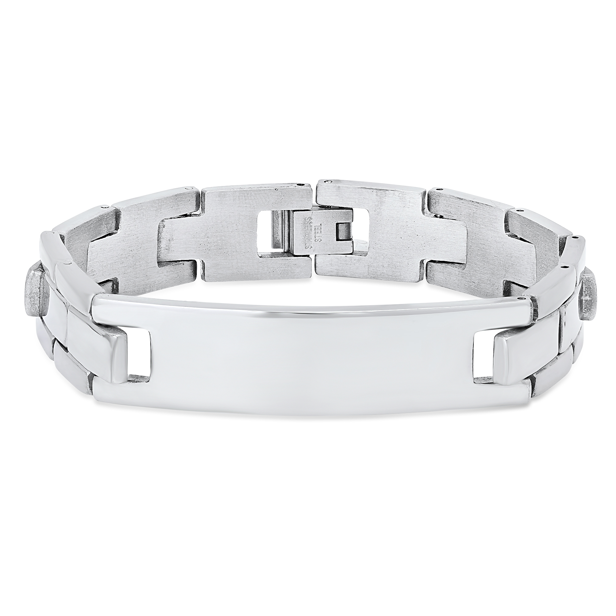 Stainless Steel Engravable ID Bracelet