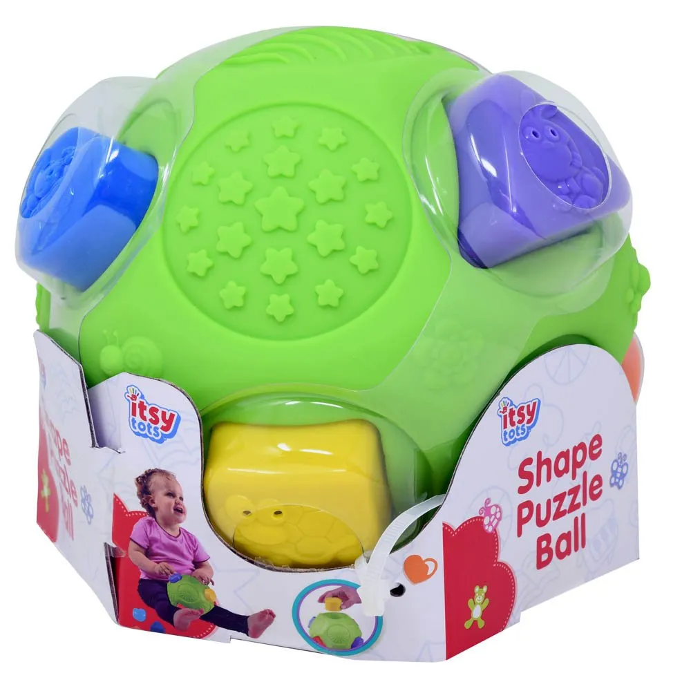 Itsy Tots Shape Puzzle Ball for babies and toddlers