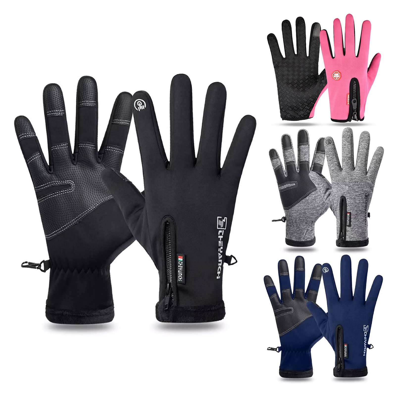 Unisex Touchscreen Thermal Gloves
