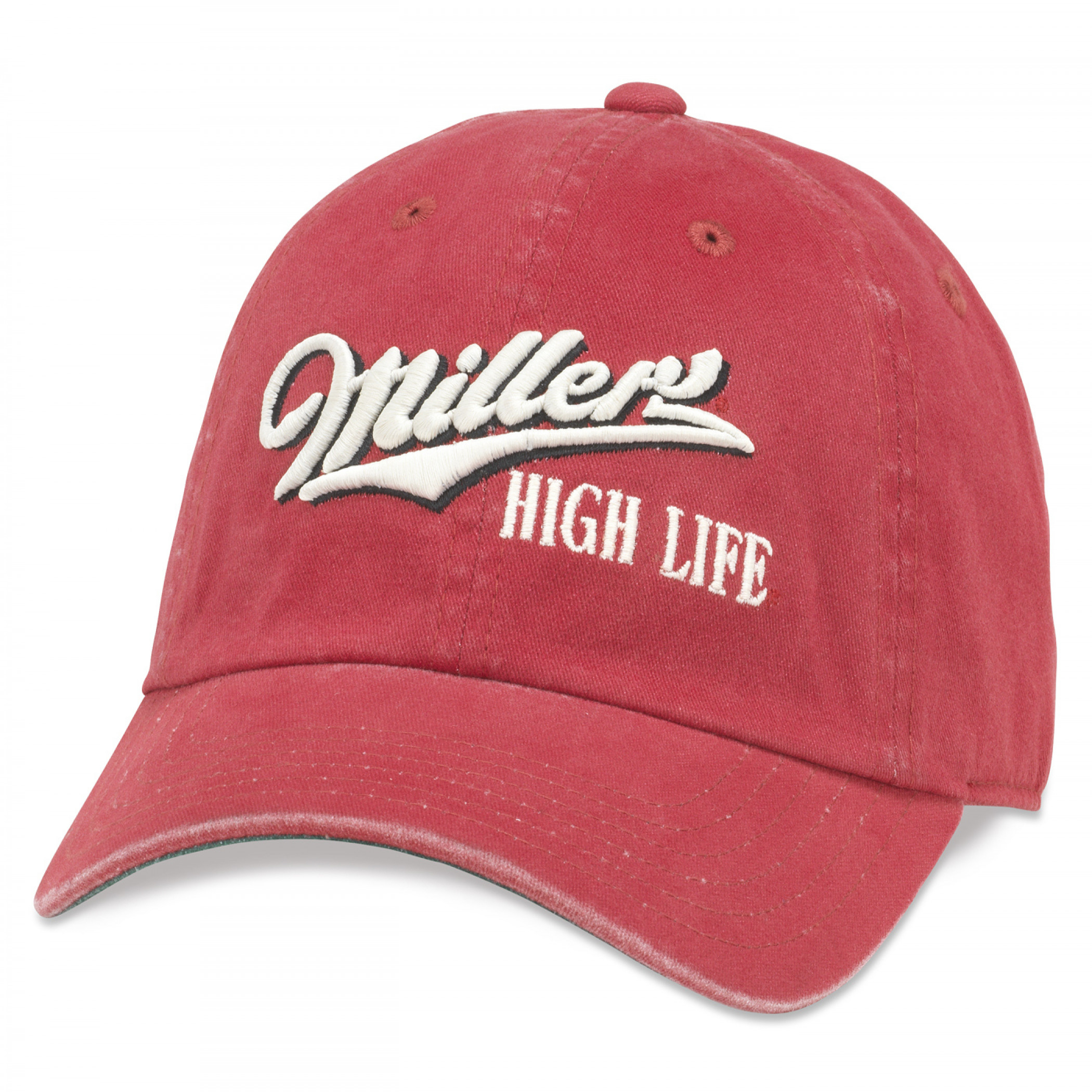 Miller High Life Underside Girl In The Moon Hat